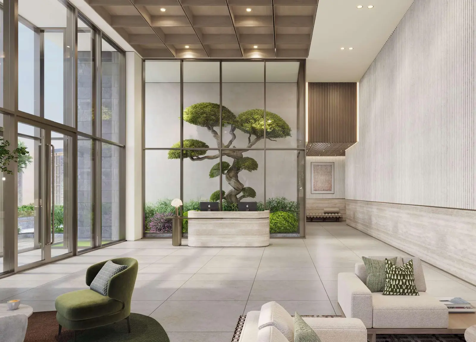 Nirvana Residences 1 in Dubai Production City by Meraki Developers - Lobby Image 1