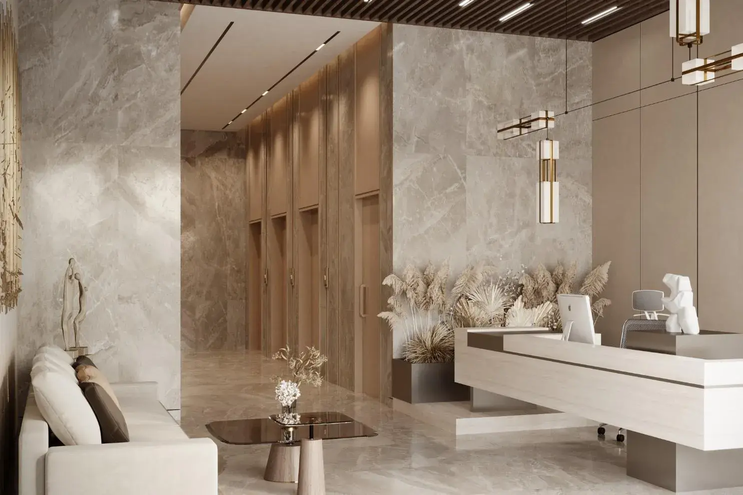 Celestara Residences in JVC (Jumeirah Village Circle) by Al Dhana Real Estate Development - Lobby Image 2