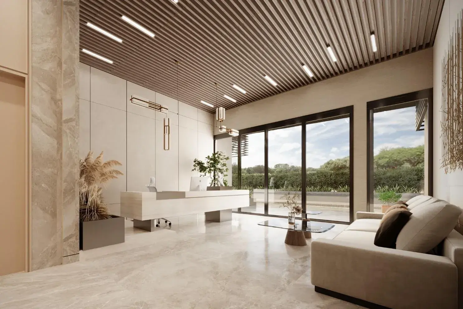 Celestara Residences in JVC (Jumeirah Village Circle) by Al Dhana Real Estate Development - Lobby Image 4