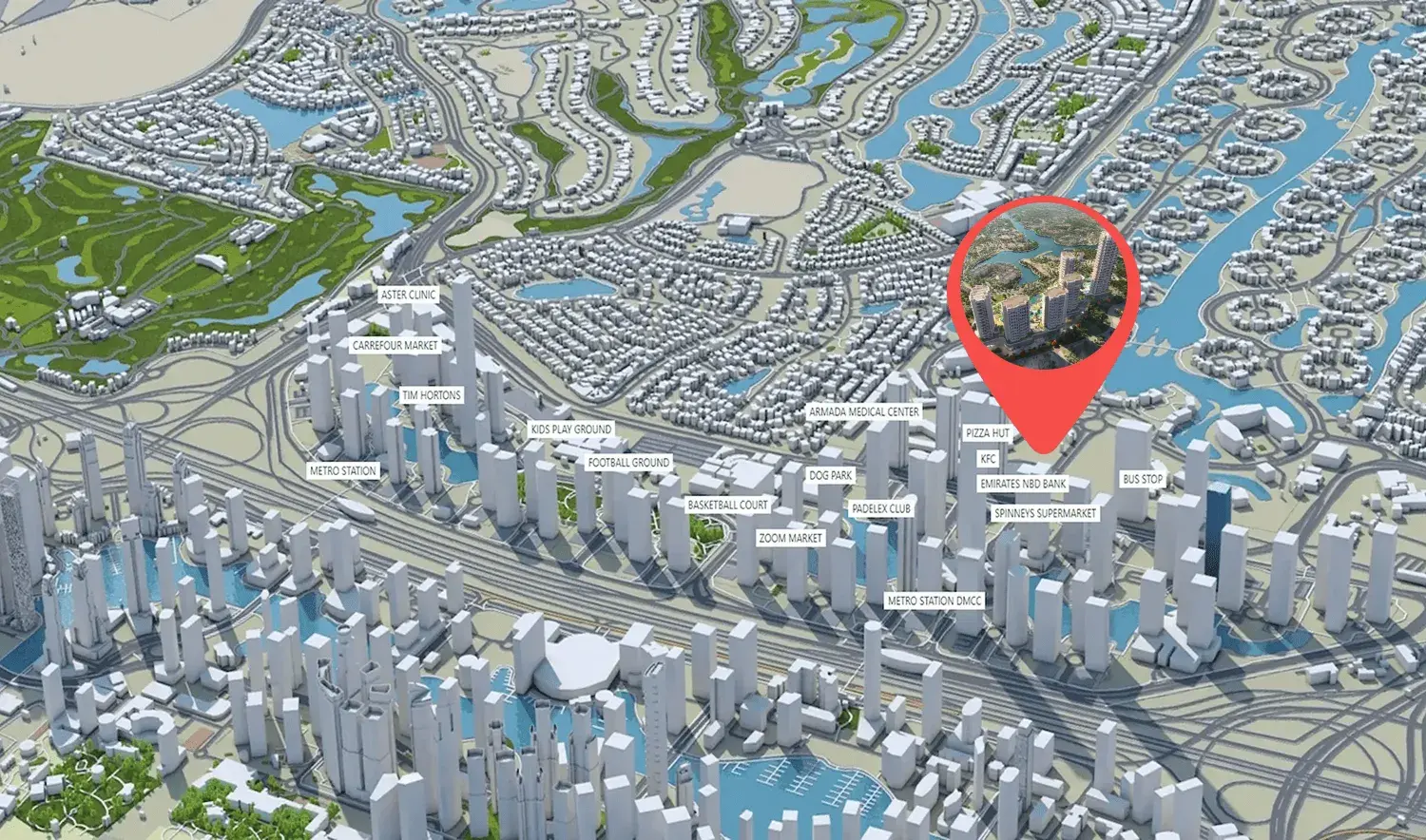 Serenia District East Residences master plan