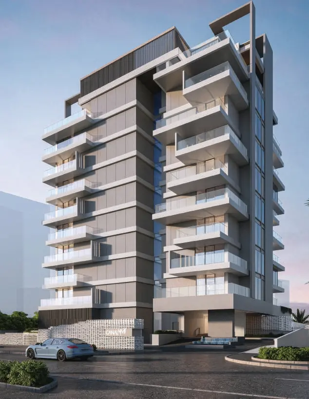 Canal by M community design with landscaped pathways and sea‑facing residences