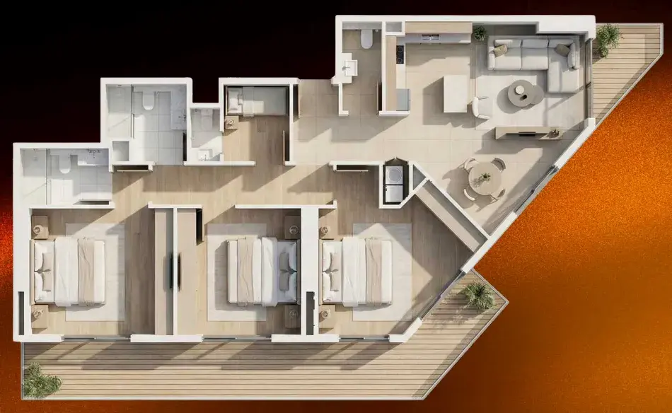 3.5 bedrooms apartments - 09 Life Residences