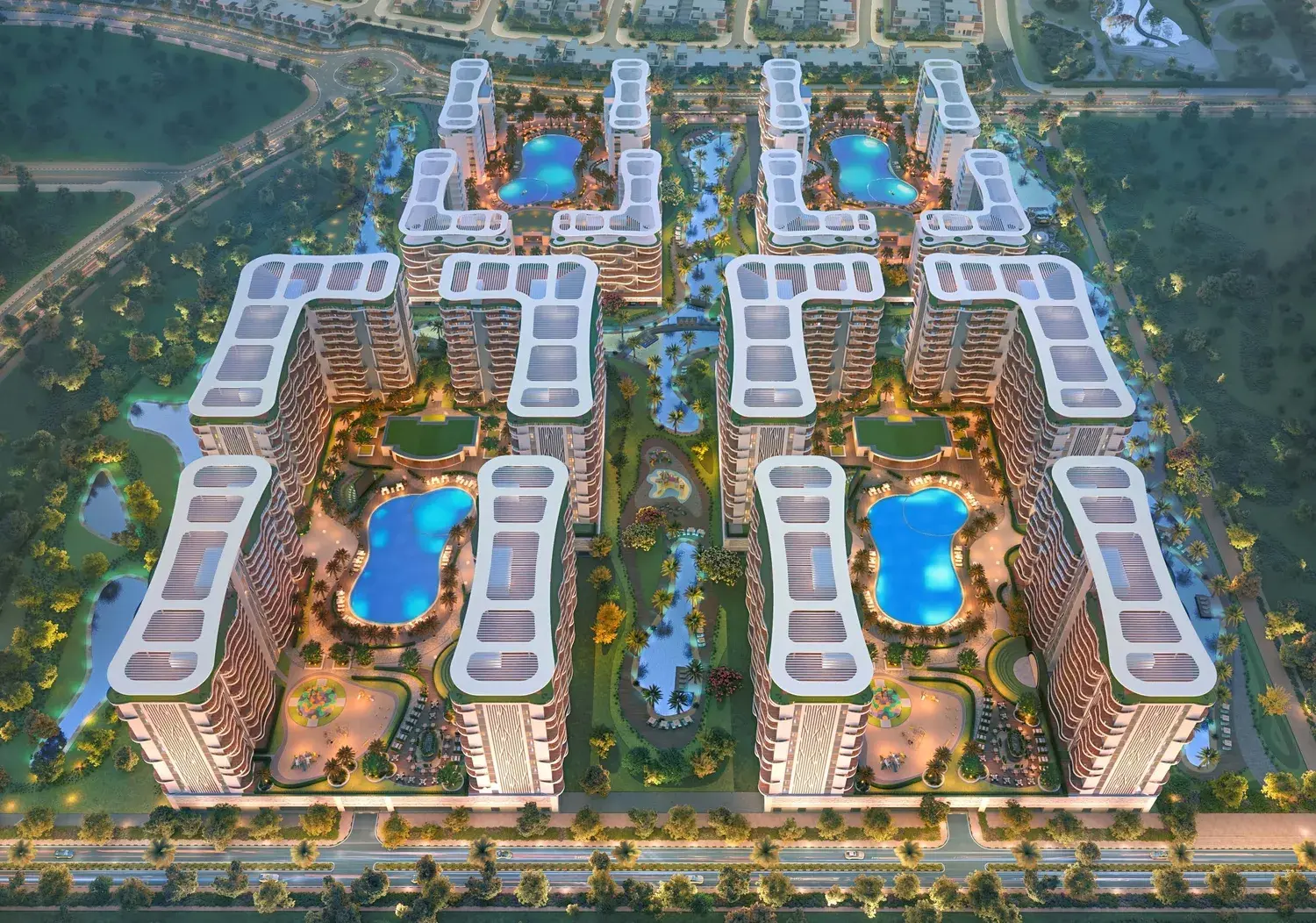 Damac Lagoons Views Phase 3 in Damac Lagoons by DAMAC - Exterior Image 4
