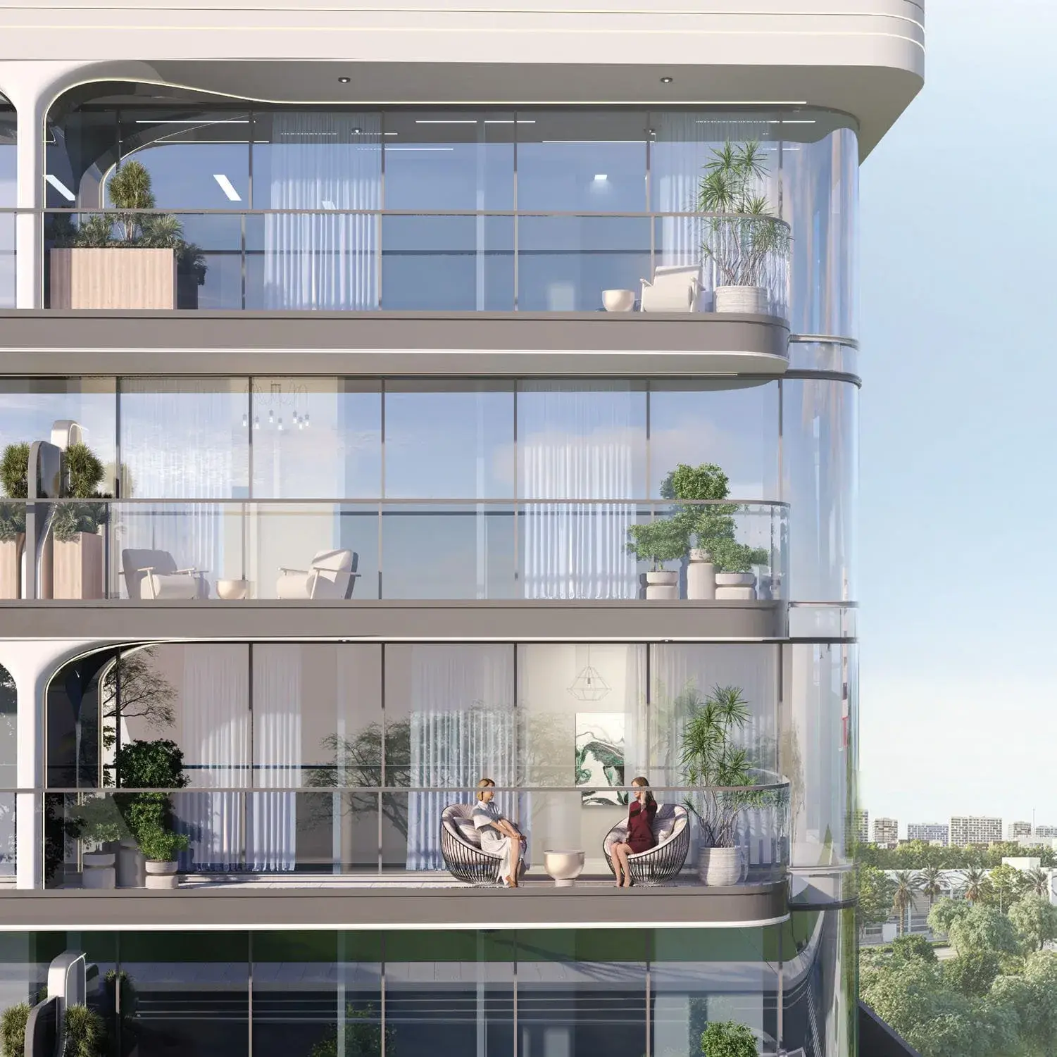 Divine Elements in Dubai South by Takmeel Real Estate Development - Exterior Image 3