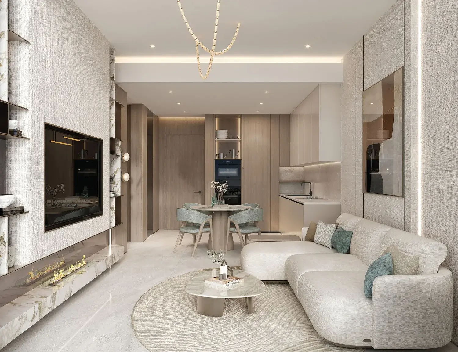 Divine Elements in Dubai South by Takmeel Real Estate Development - Interior Image 3