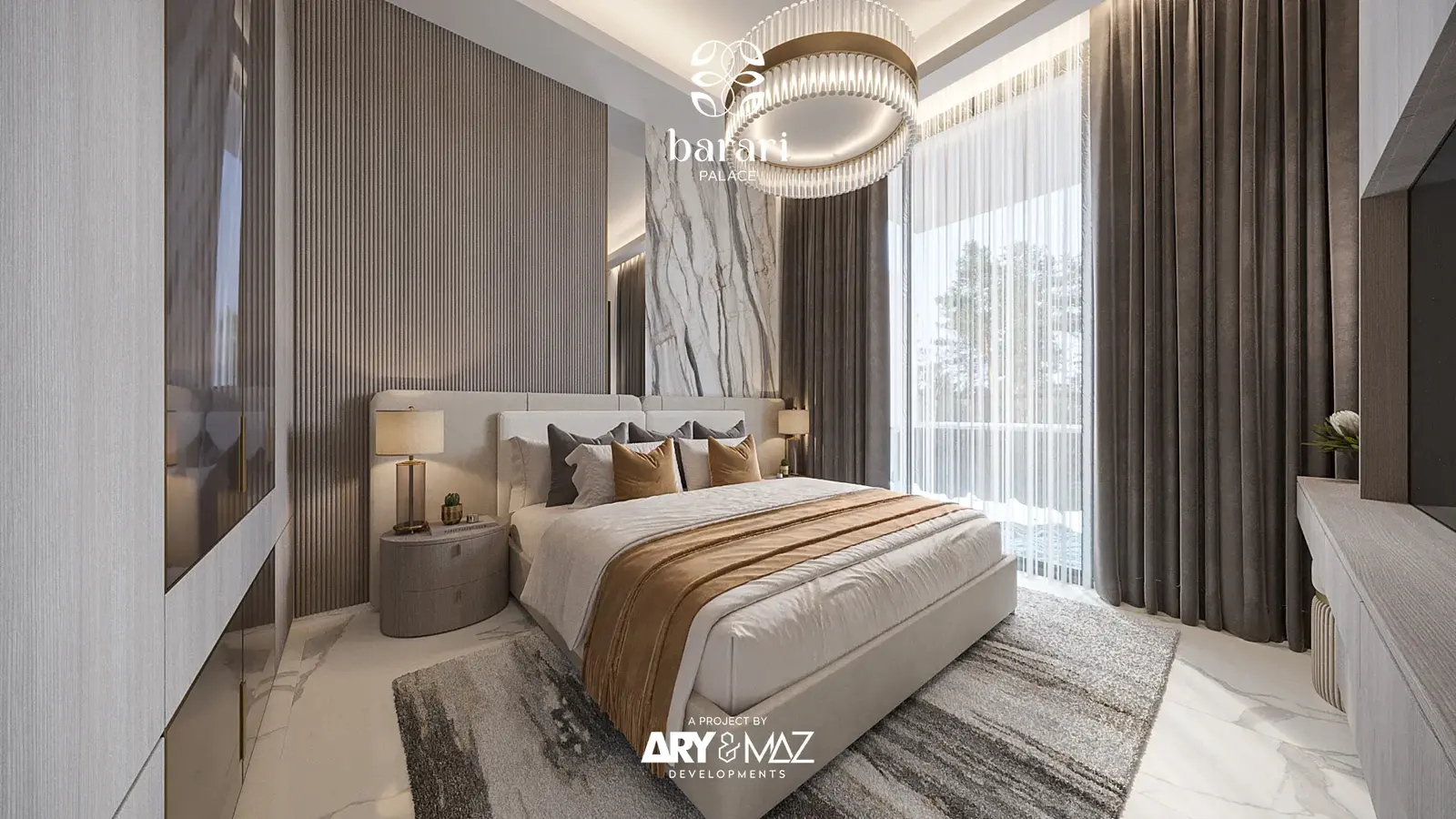 Barari Palace in Majan by ARY & MAZ Developments - Interior Image 5