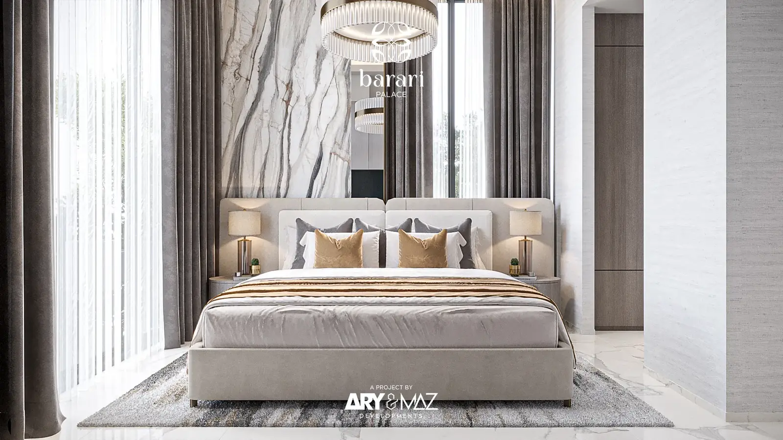 Barari Palace in Majan by ARY & MAZ Developments - Interior Image 8