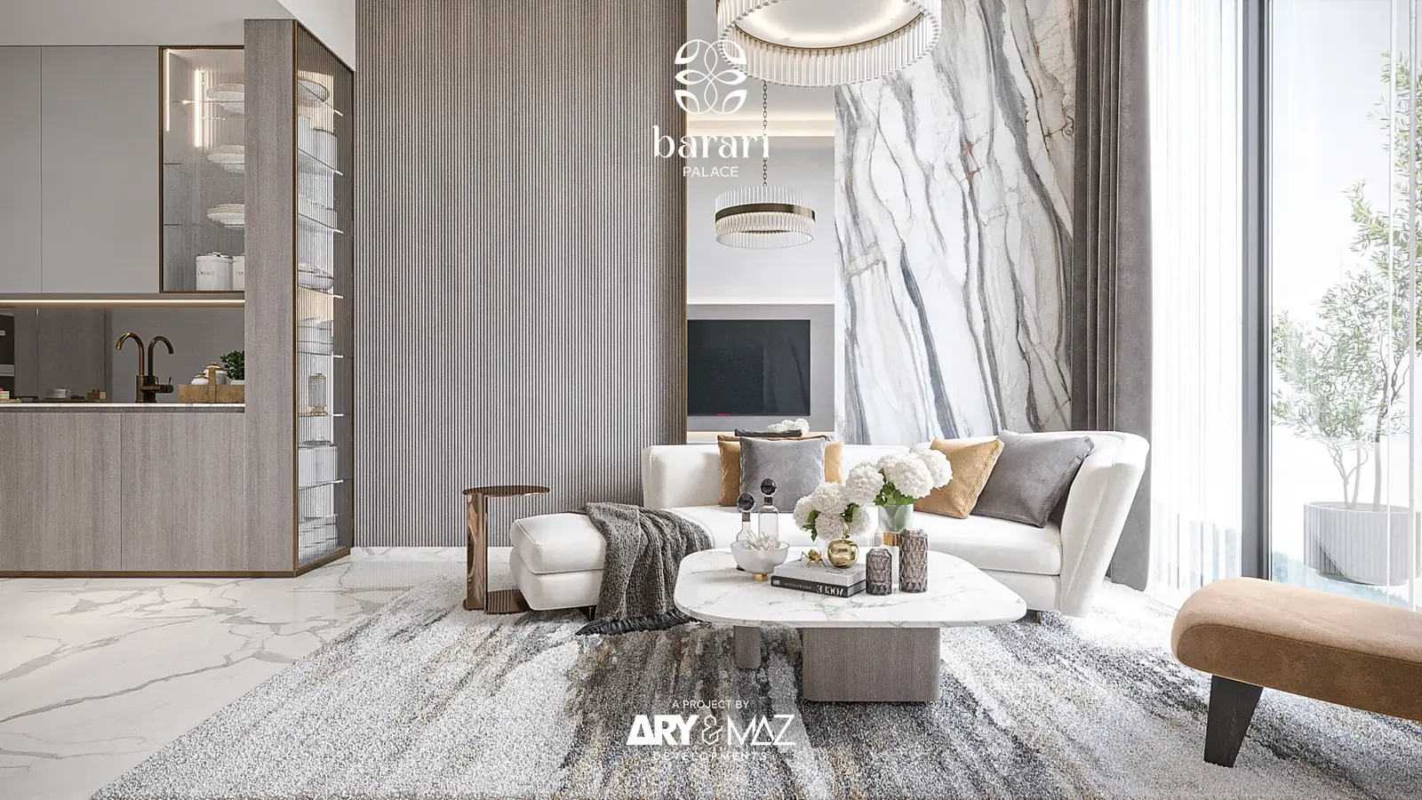 Barari Palace in Majan by ARY & MAZ Developments - Interior Image 9
