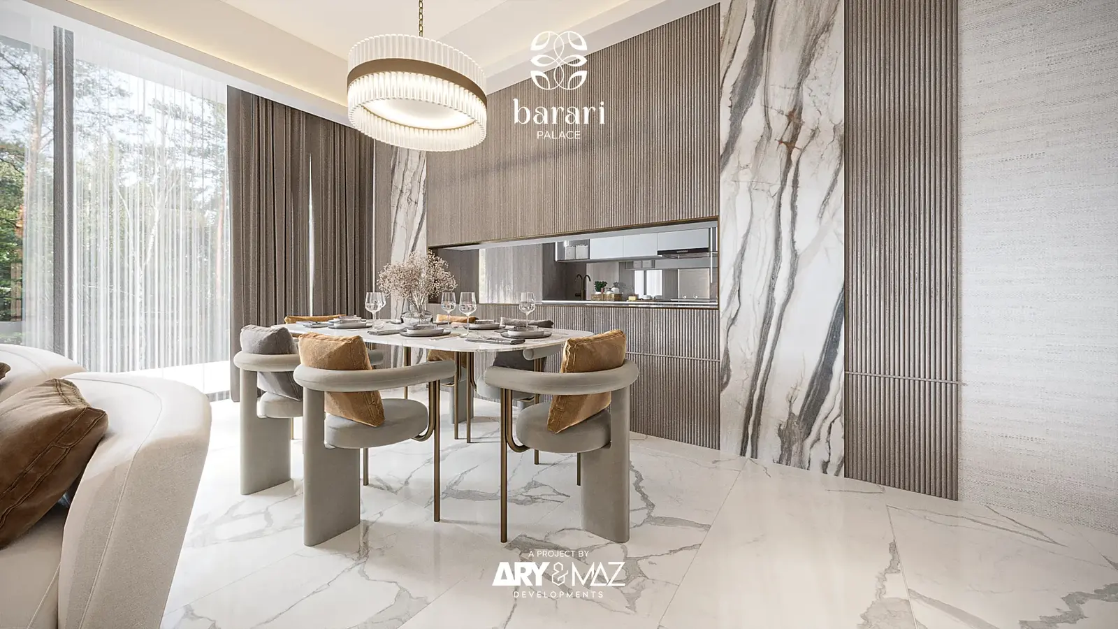 Barari Palace in Majan by ARY & MAZ Developments - Interior Image 13