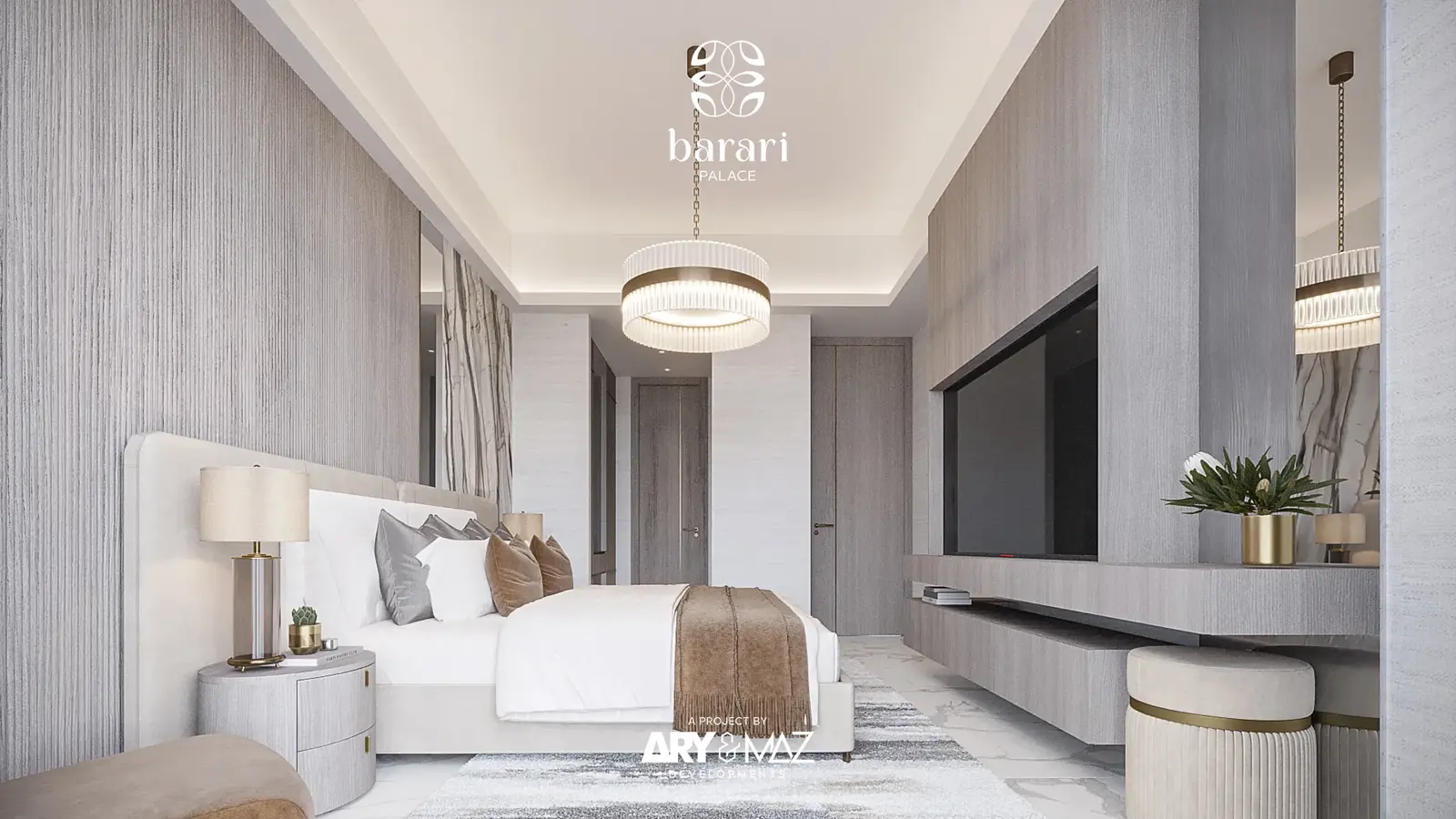 Barari Palace in Majan by ARY & MAZ Developments - Interior Image 14