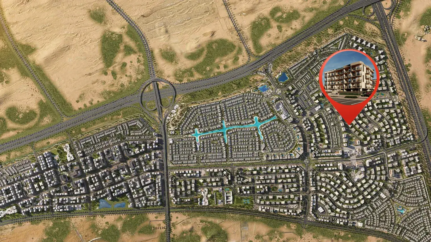 Golden Woods Albab Views master plan