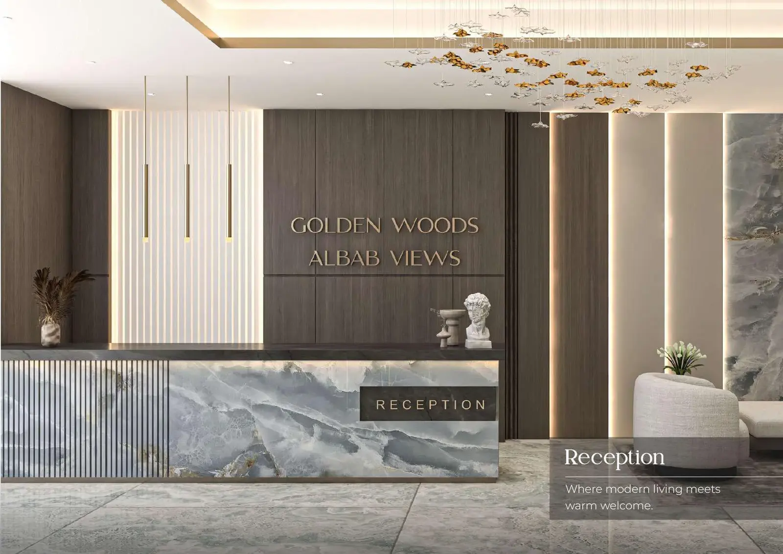 Golden Woods Albab Views in Dubai South by Golden Woods - Lobby Image 2