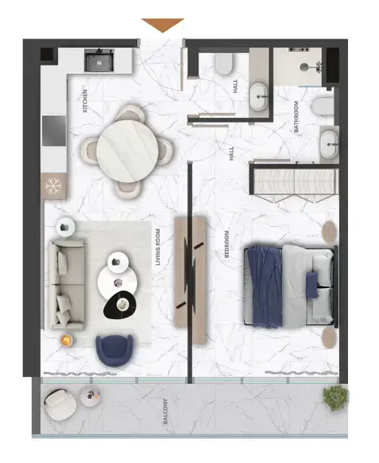 1 Bedroom apartments - Wadi Hills