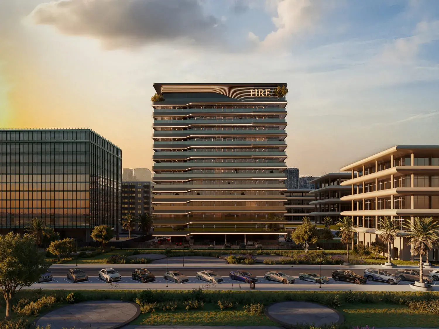 Wadi Hills in Dubai Land Residence by HRE Development - Exterior Image 3