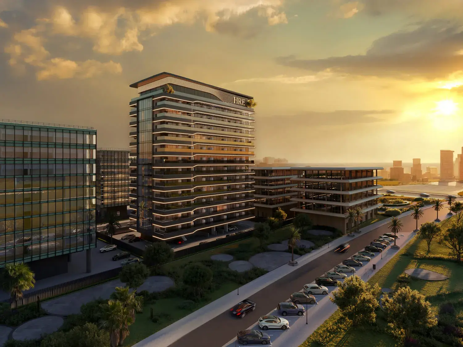 Wadi Hills in Dubai Land Residence by HRE Development - Exterior Image 5