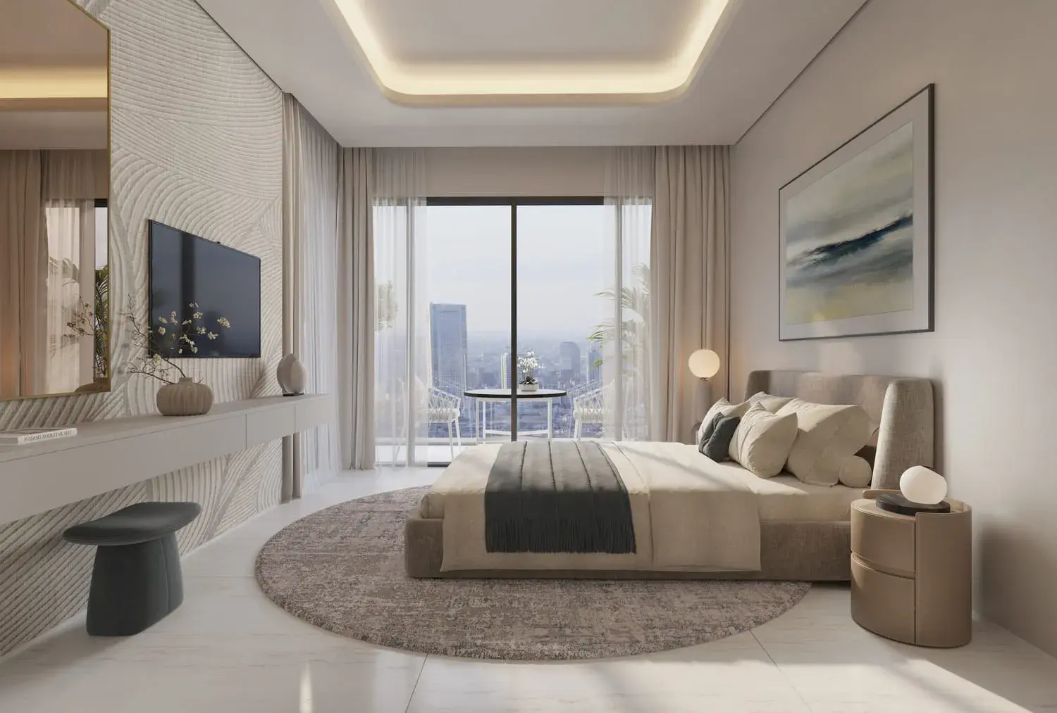 Wadi Hills in Dubai Land Residence by HRE Development - Interior Image 2