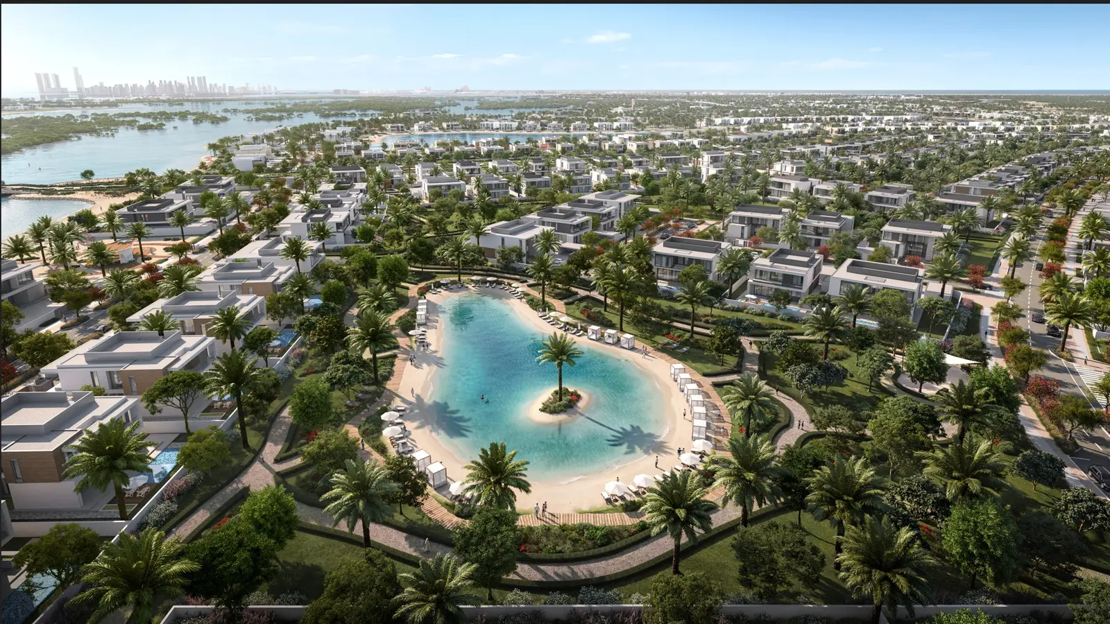 Rimas villas and townhouses on Al Jubail Island Abu Dhabi residential development exterior.jpg