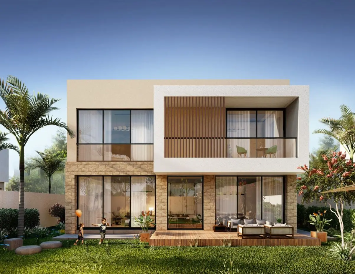 Nad Al Dhabi North project master plan on Al Jubail Island Abu Dhabi residential villa development