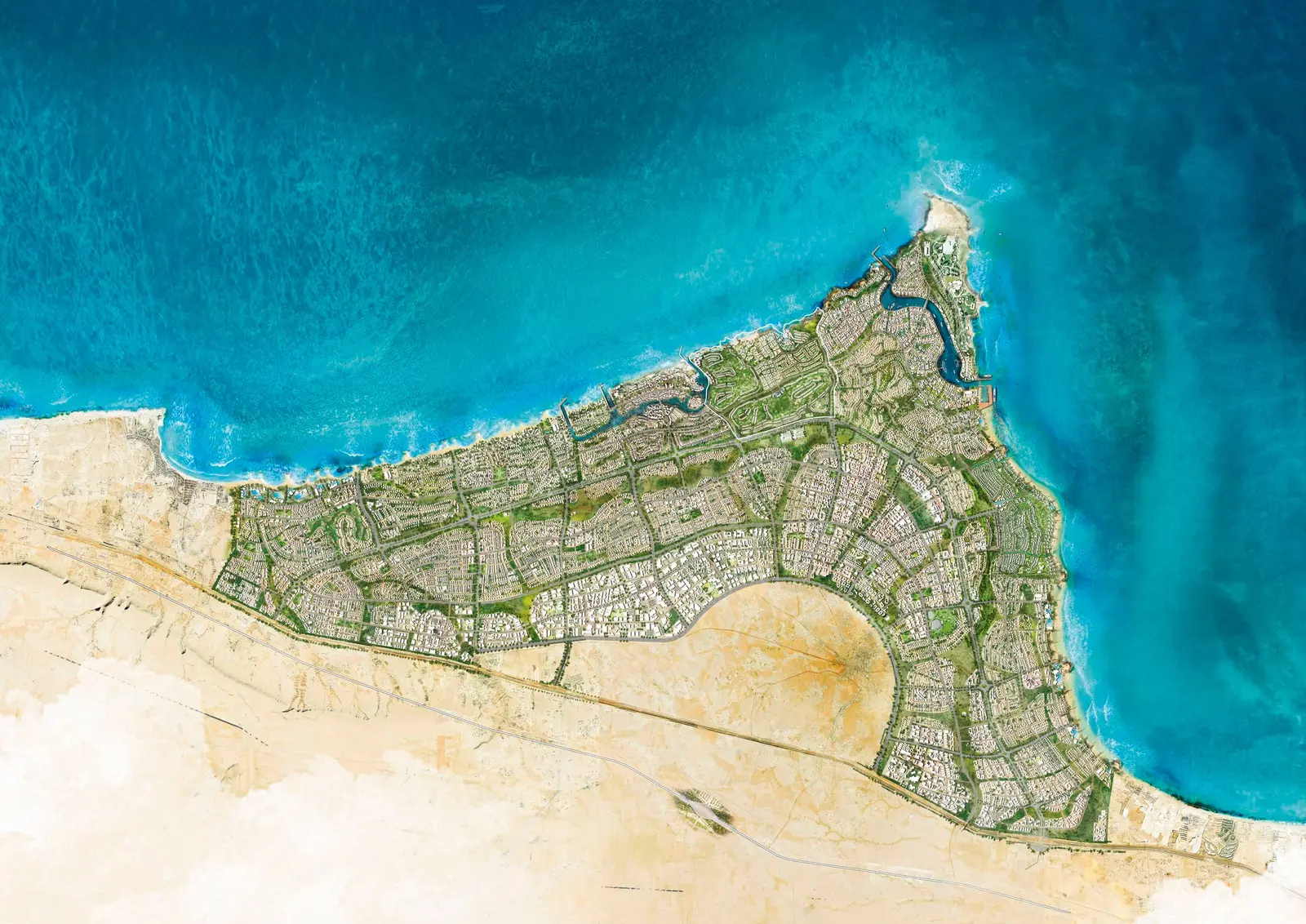Wadi East villas And Toenhouses Ras El Hekhma by Modon (1)