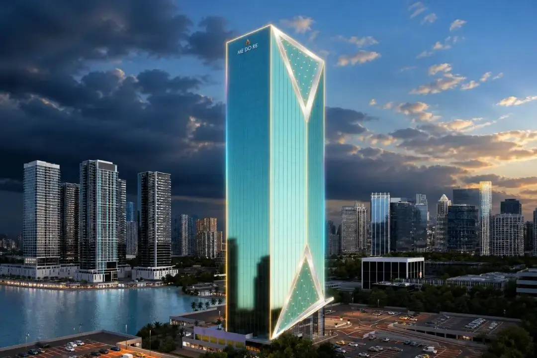 Me Do Re Business modern office tower with a contemporary profile in Jumeirah Lake Towers, Dubai