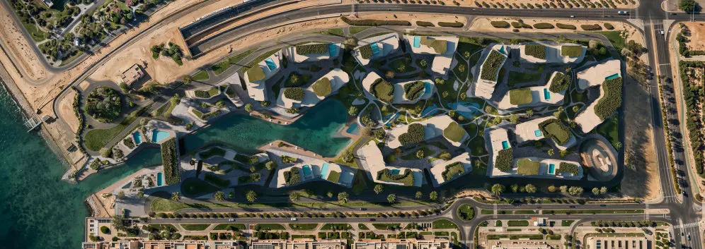 The Wadi aerial view of the community
