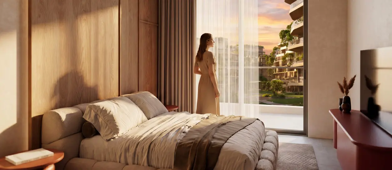 The Wadi bedroom interior