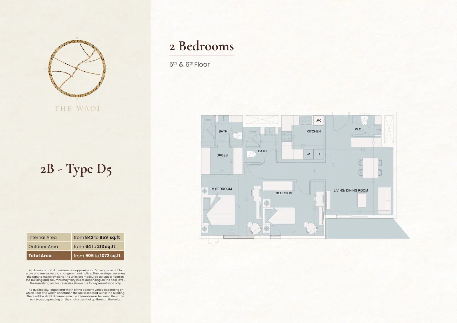 2 BR Apartment