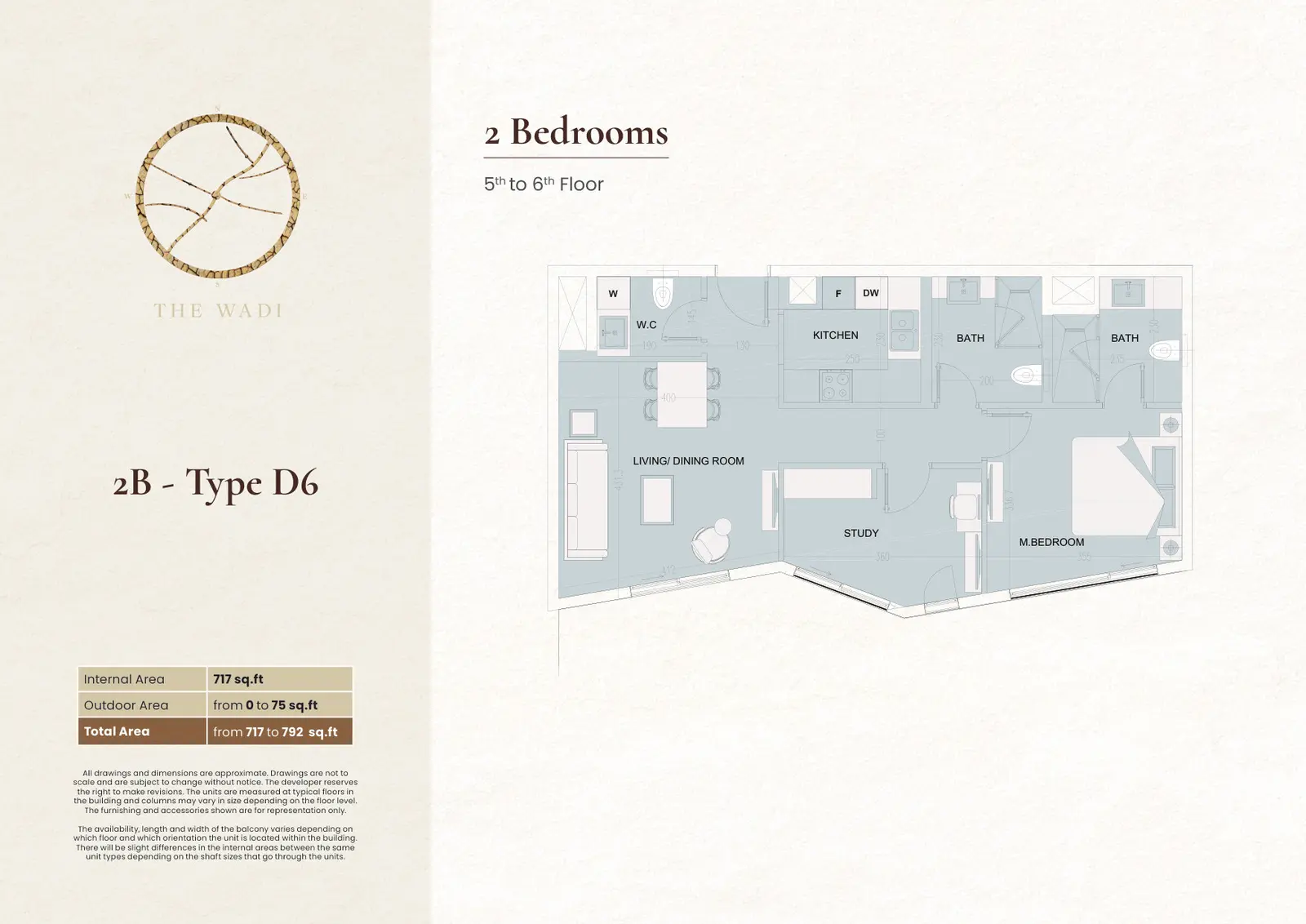 2 BR Apartment