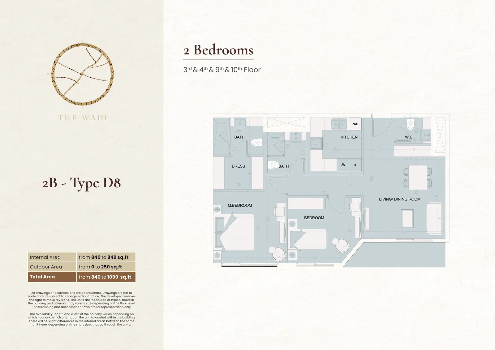 2 BR Apartment