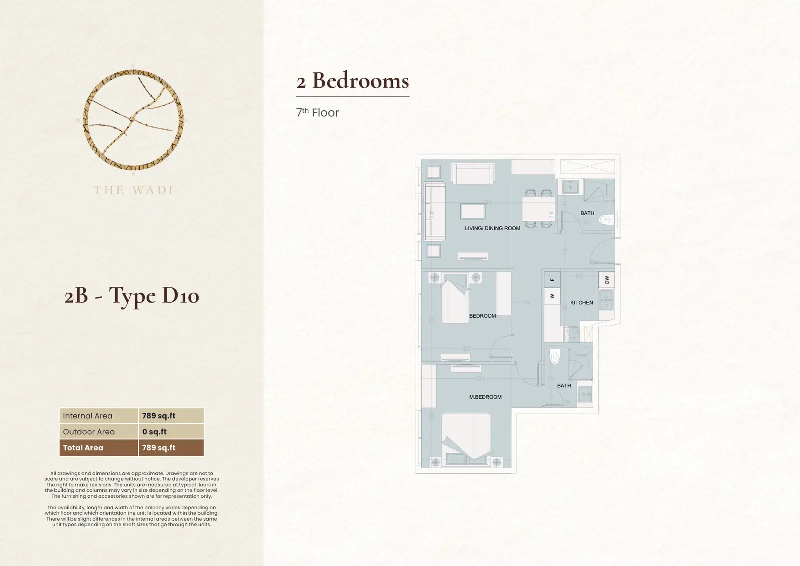 2 BR Apartment
