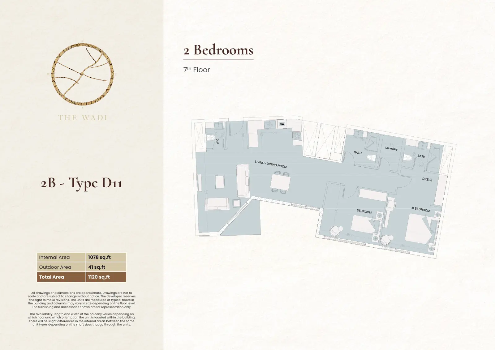 2 BR Apartment