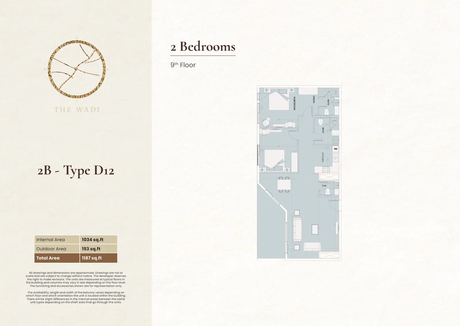 2 BR Apartment