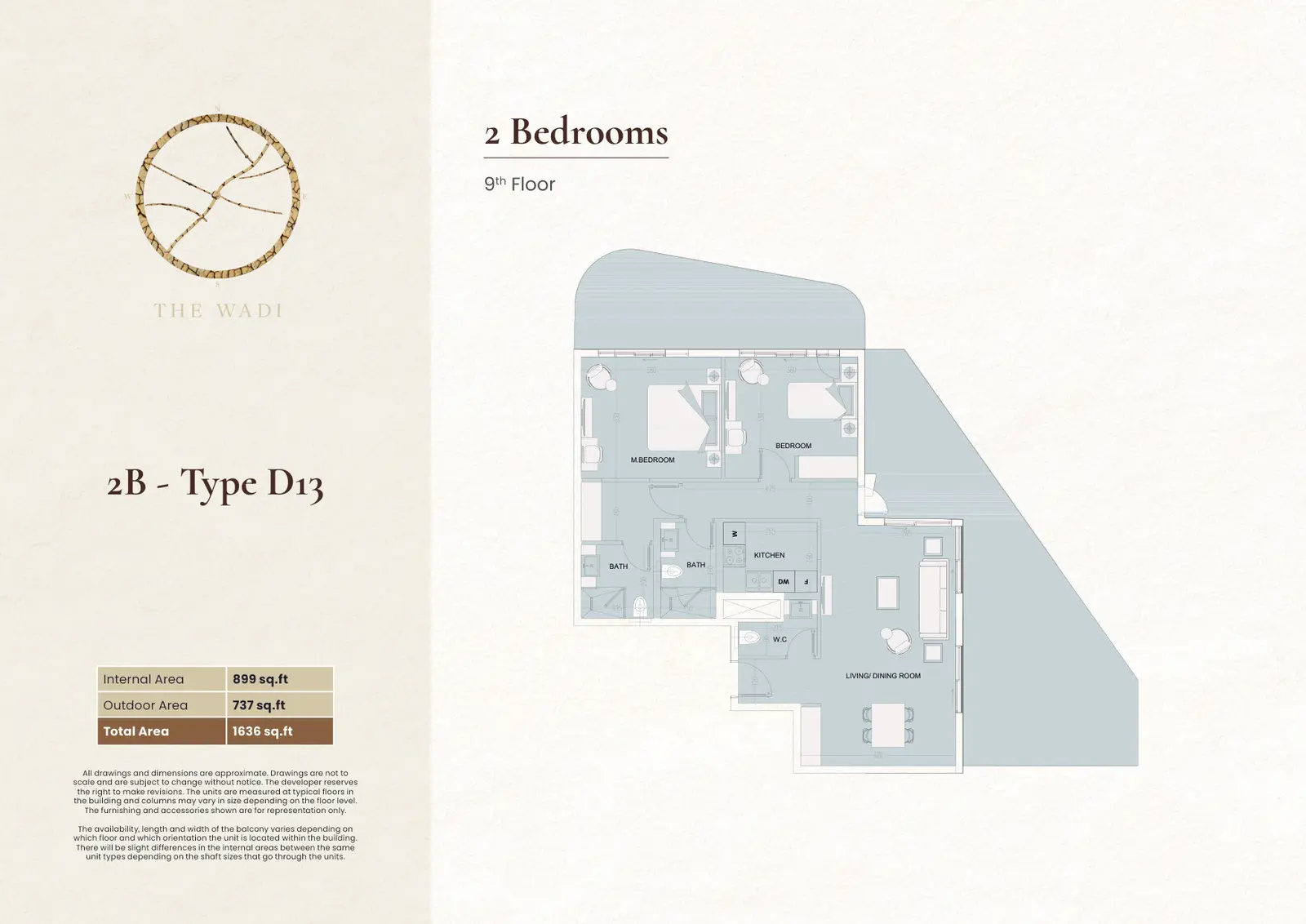 2 BR Apartment
