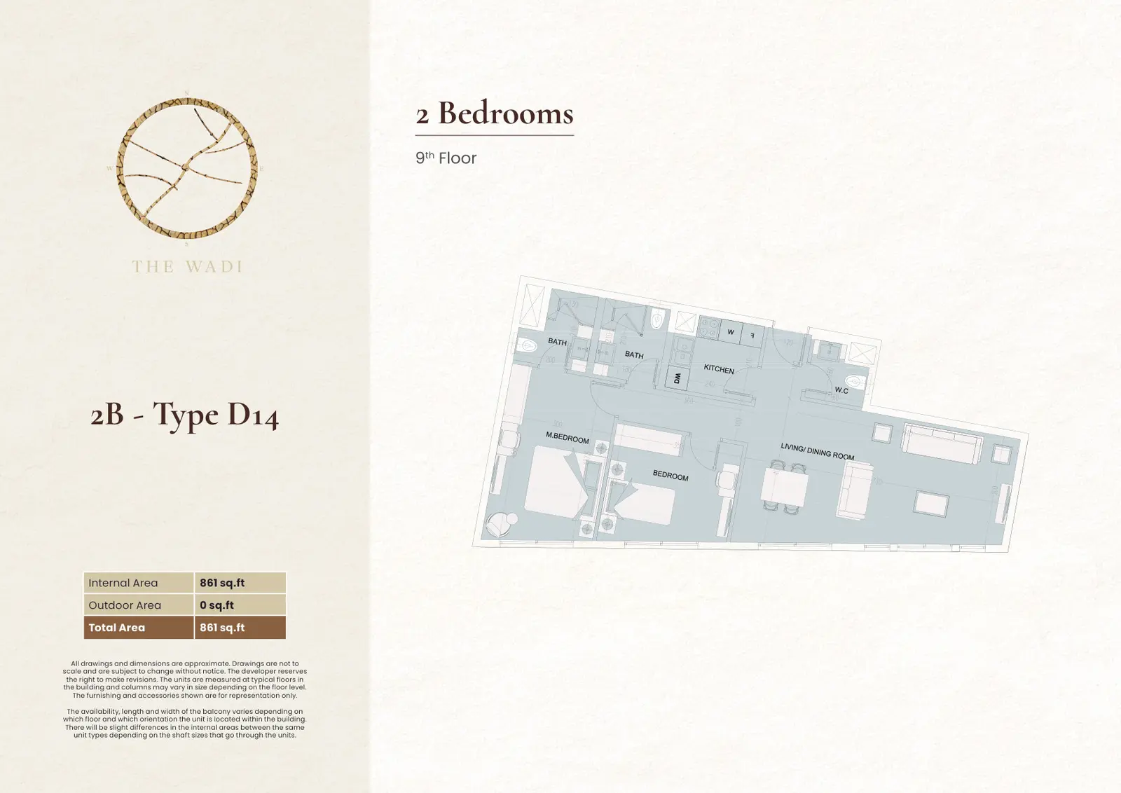 2 BR Apartment
