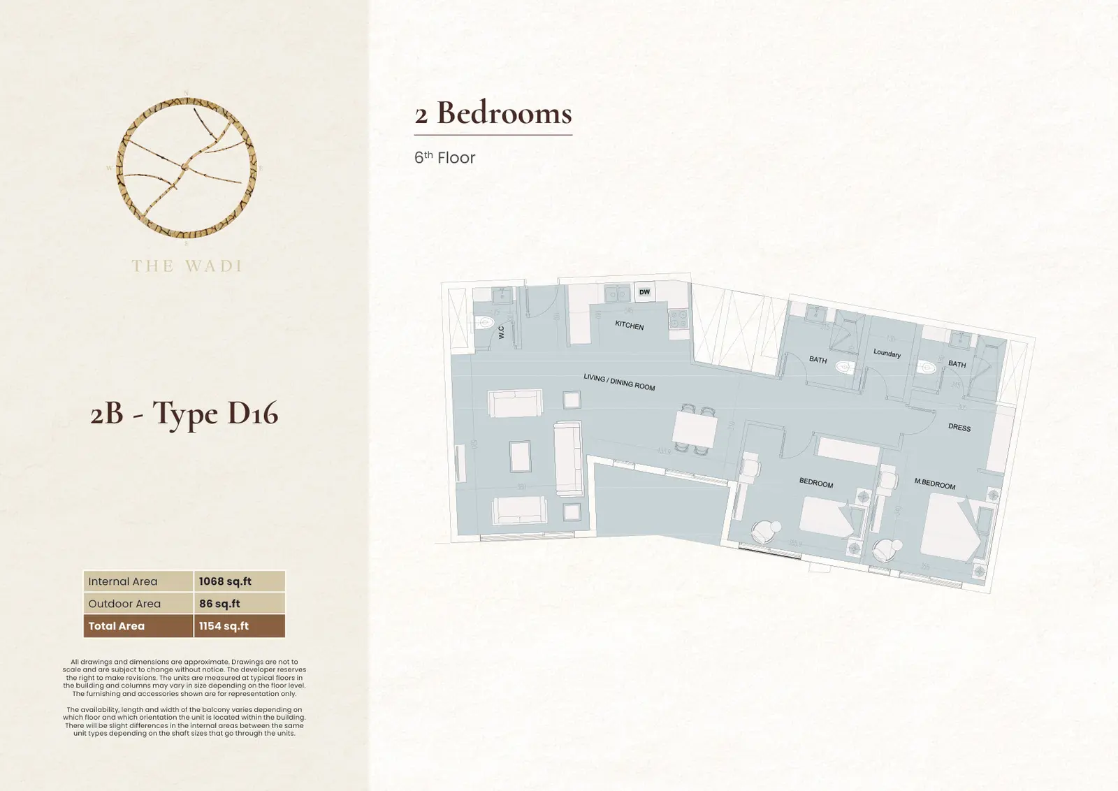 2 BR Apartment