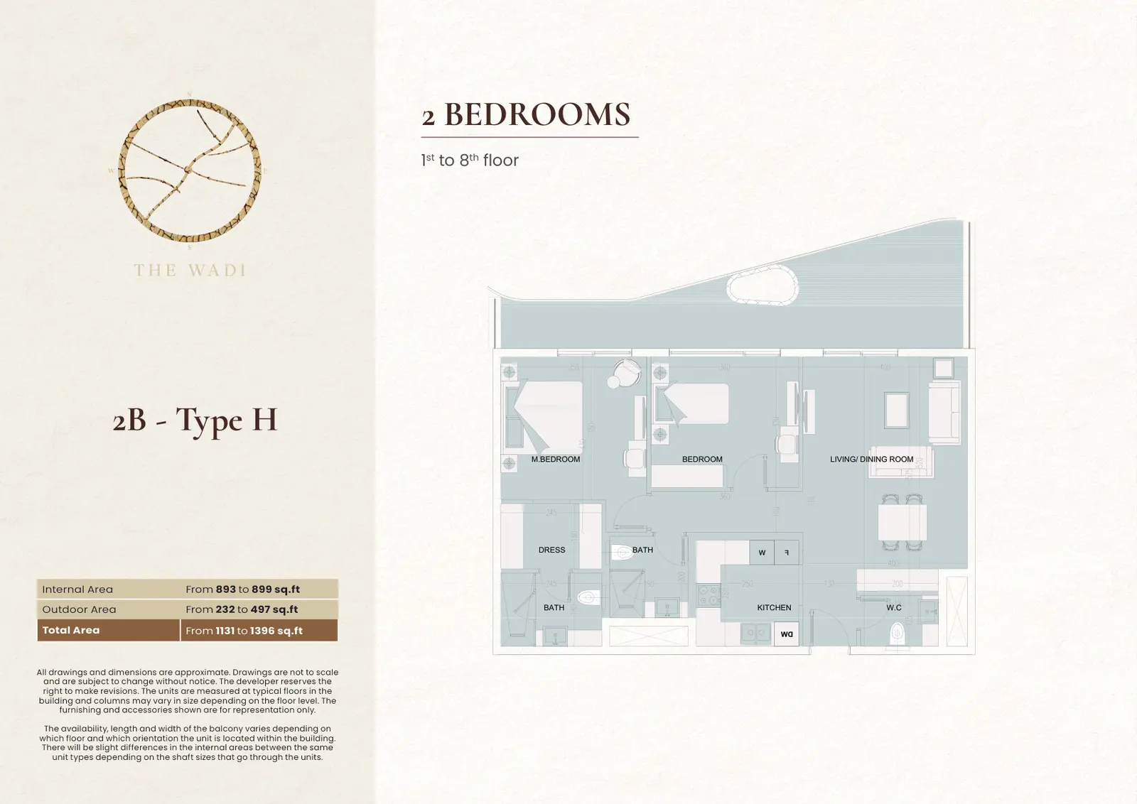 2 BR Apartment