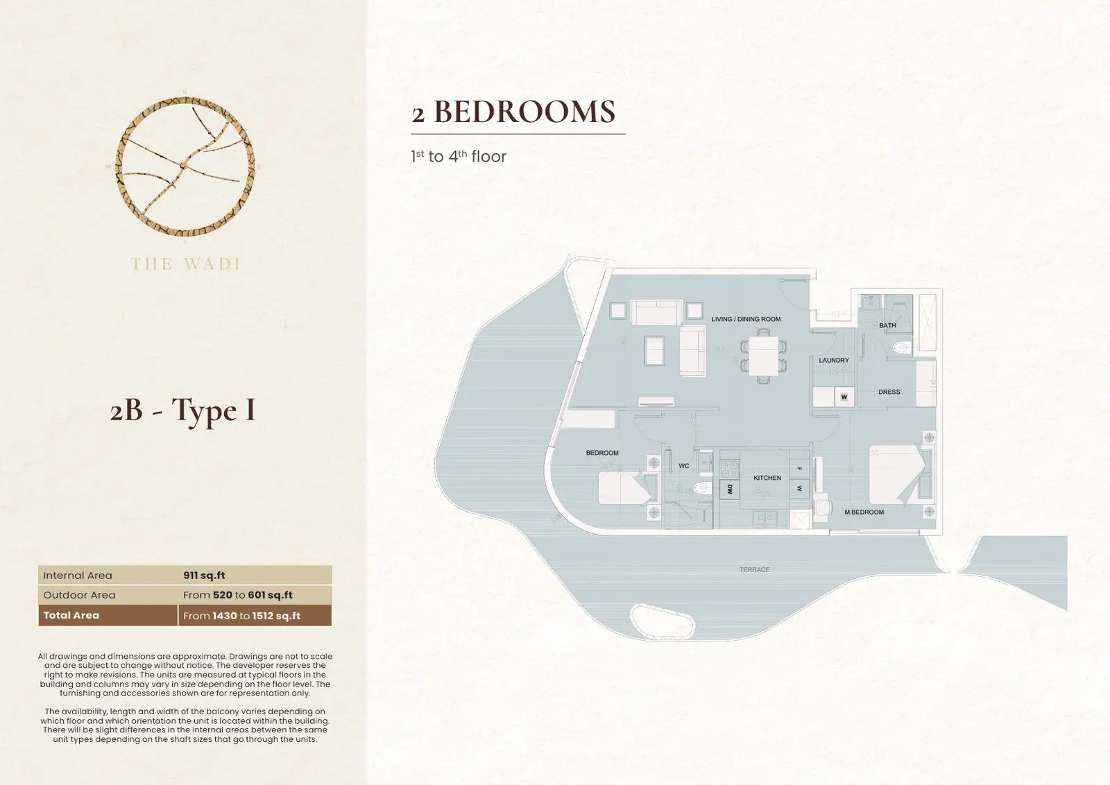 2 BR Apartment