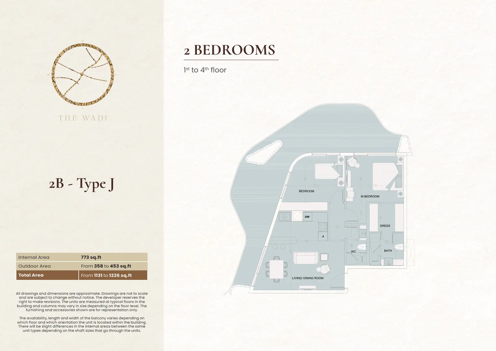 2 BR Apartment
