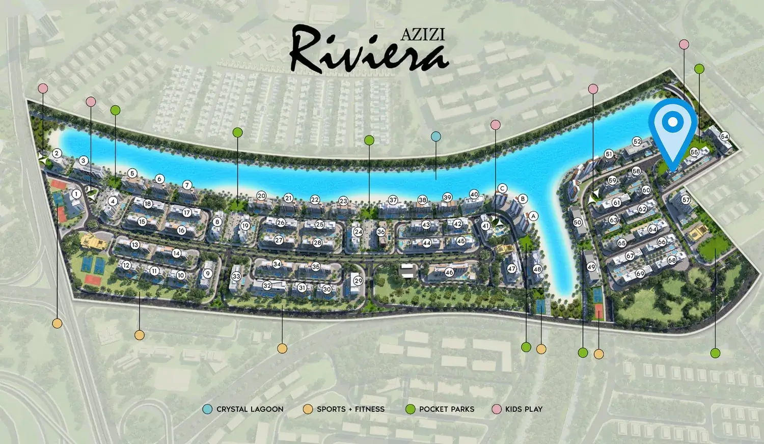 Riviera 56 master plan