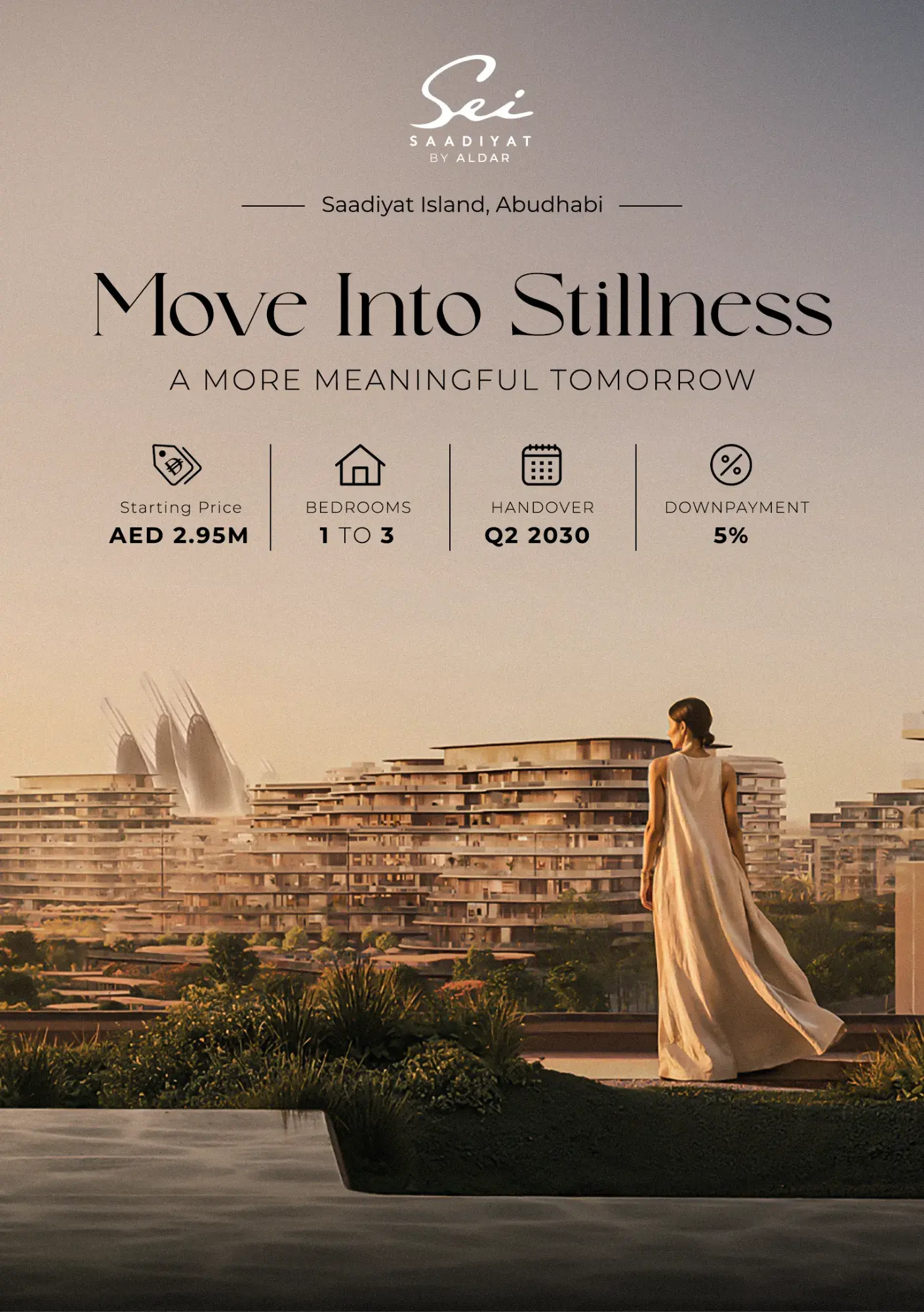 Sei Saadiyat by Aldar - move into stillness, from AED 2.95M