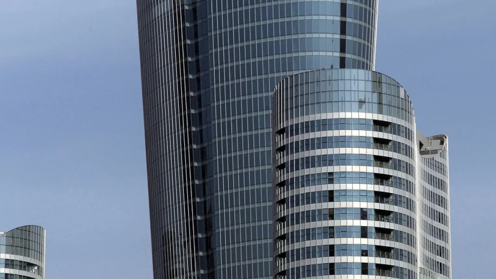Podium parking exterior at Omega Tower Al Reem Island Abu Dhabi providing secure multi level spaces for all building occupiers