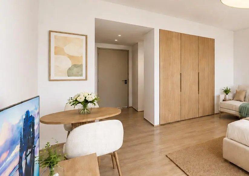 Furnished apartment interior at Radisson Residences Phase 2 Tower 3 Al Reem Island Abu Dhabi