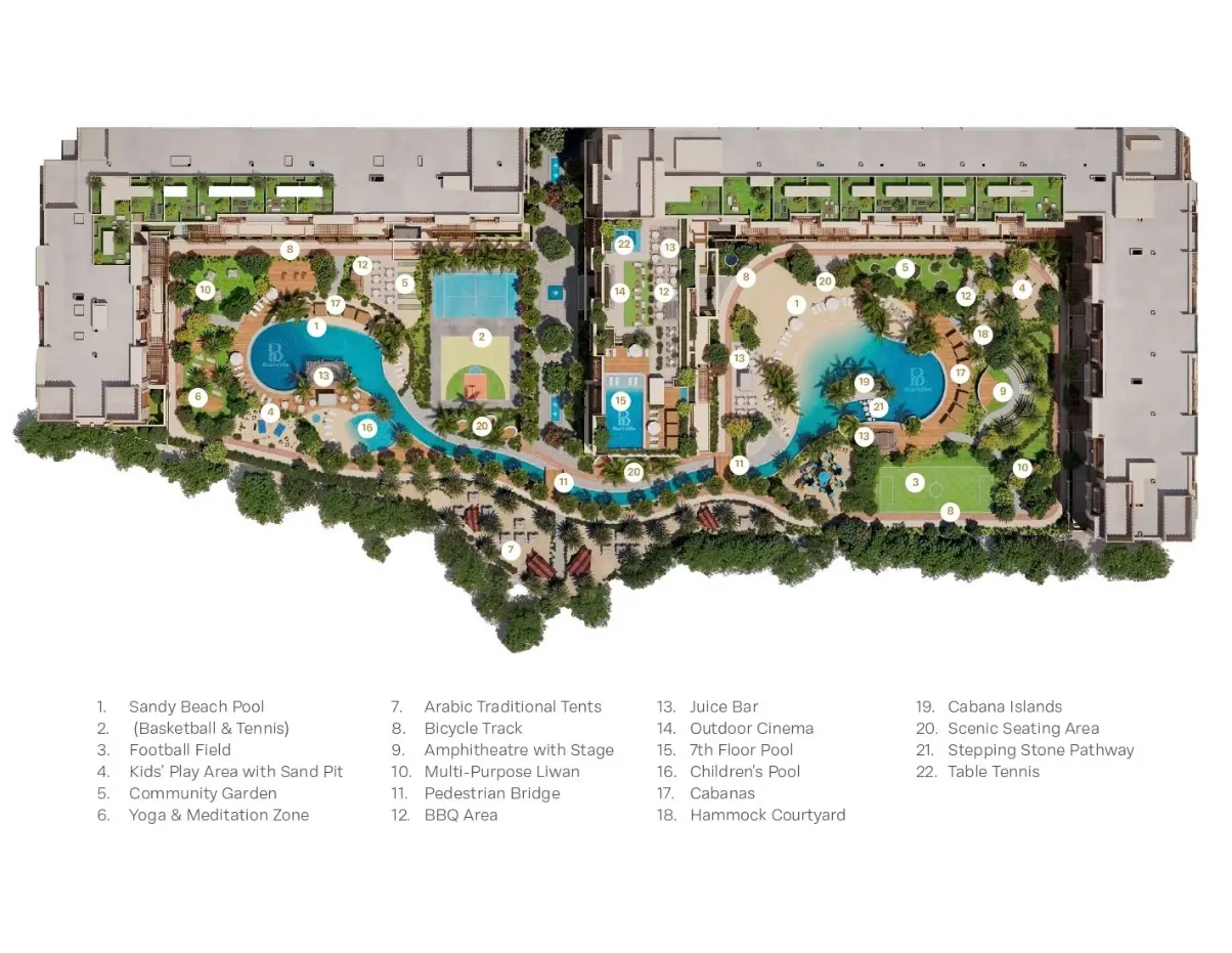 Bab Al Qasr Resort Residence 19 master plan