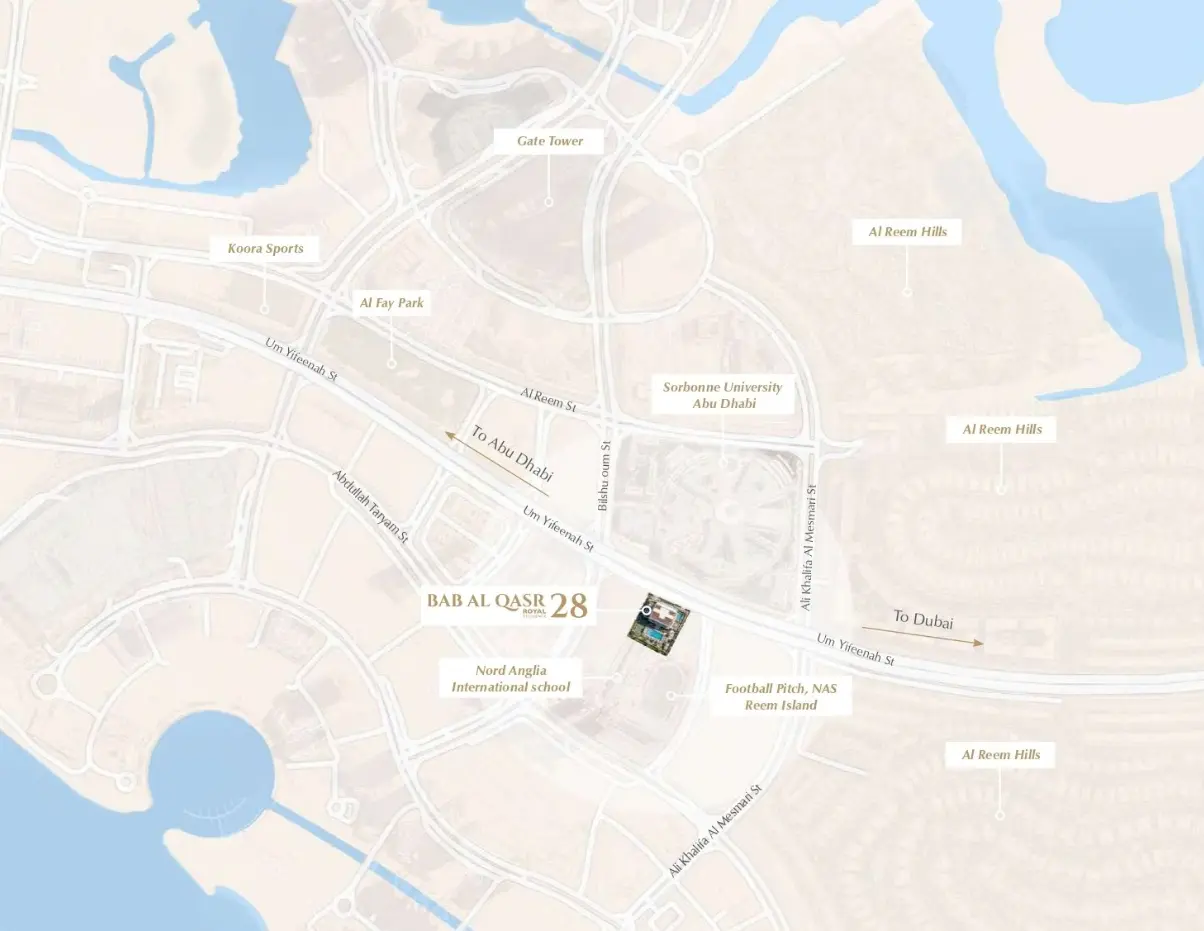 Bab Al Qasr Royal Residence 28 master plan