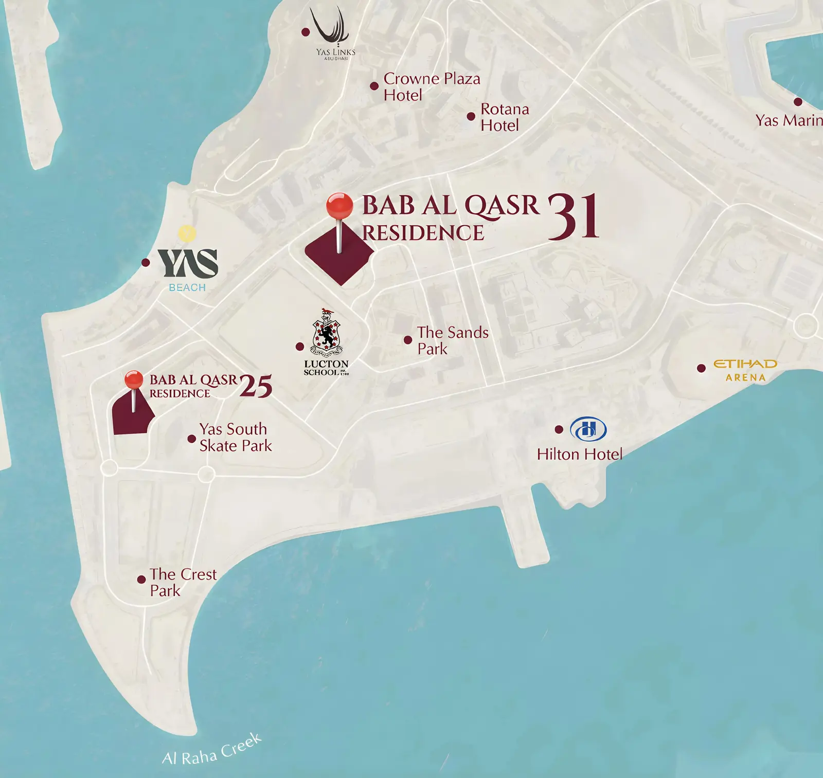 Bab Al Qasr Residence 31 master plan