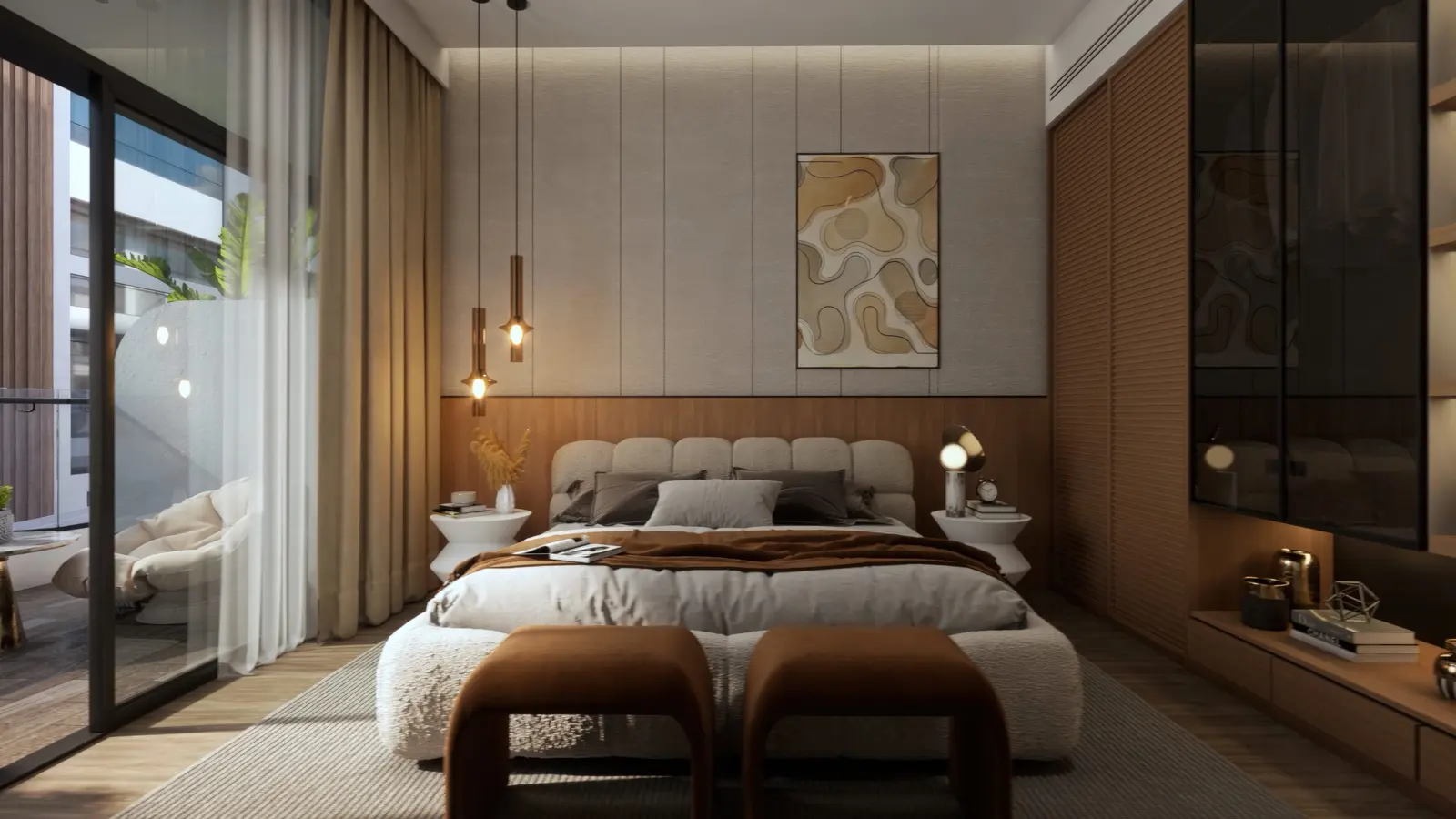 Dedicated laundry and maid room quarters offering functional utility inside selected BAIA residential units Al Raha Beach