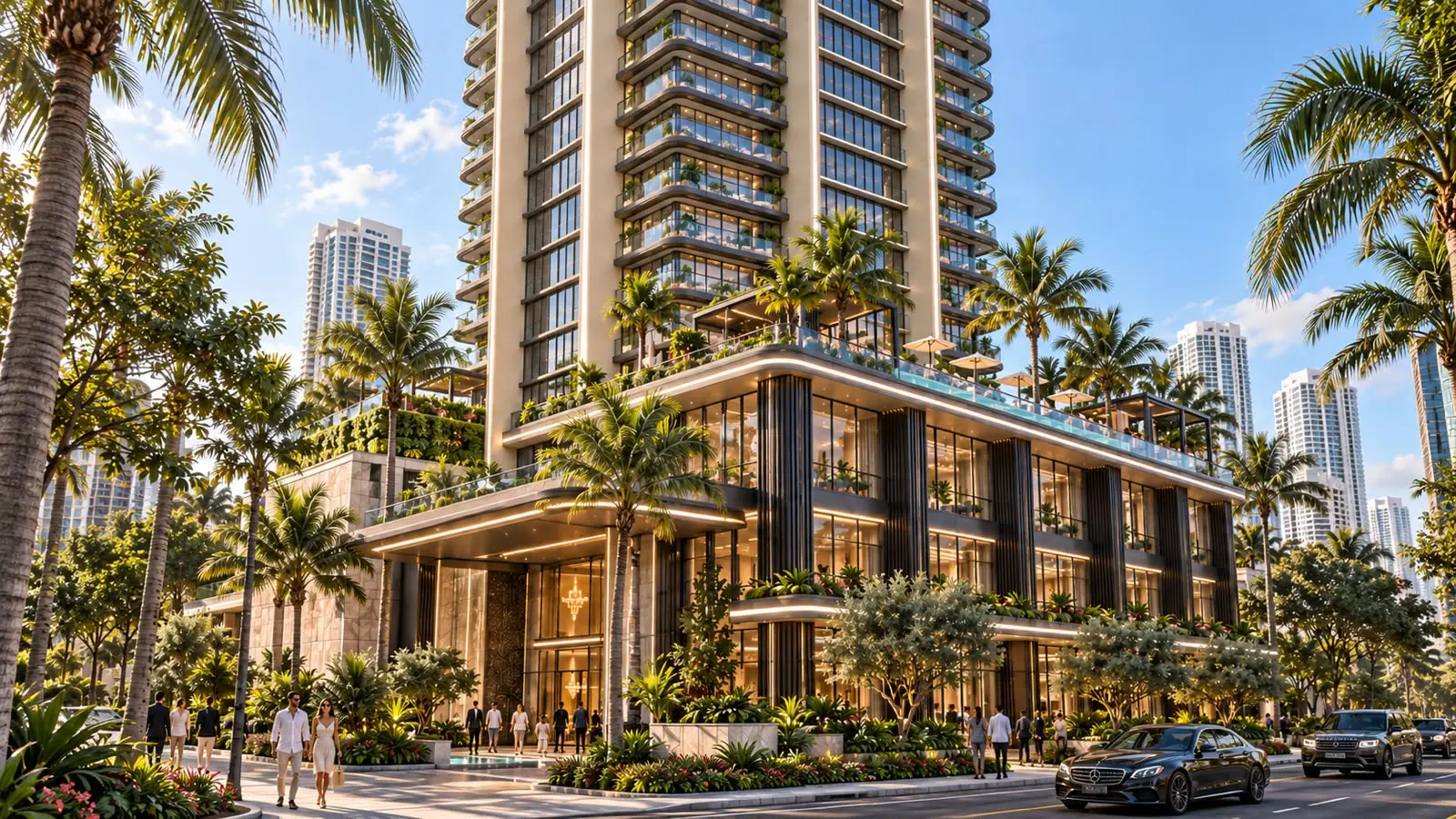 Ritz-Carlton Residences by SAAS Al Maryah Island Abu Dhabi luxury residences exterior architectural design