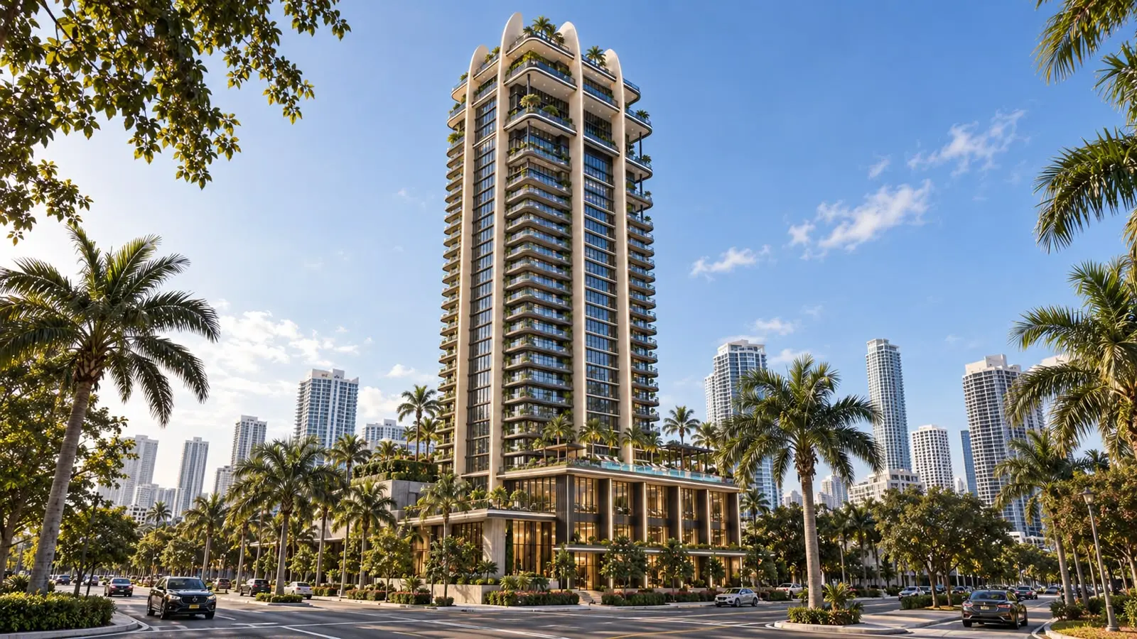 Ritz-Carlton Residences by SAAS Al Maryah Island Abu Dhabi premium residential tower exterior view