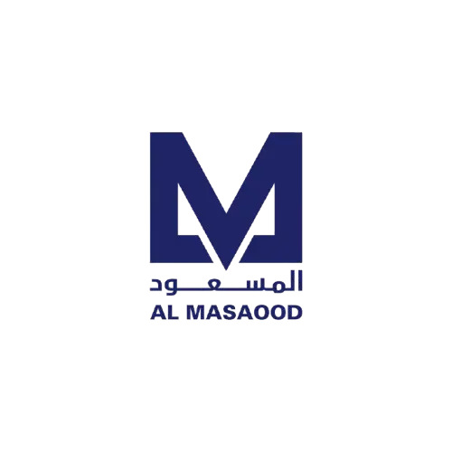 Official corporate logo of Al Masaood Developments real estate developer in Abu Dhabi UAE setting high standards in luxury property