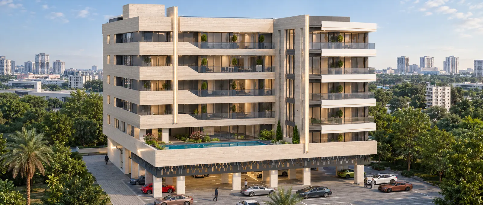 Modern Stone-Clad Building with Pool Terrace.png